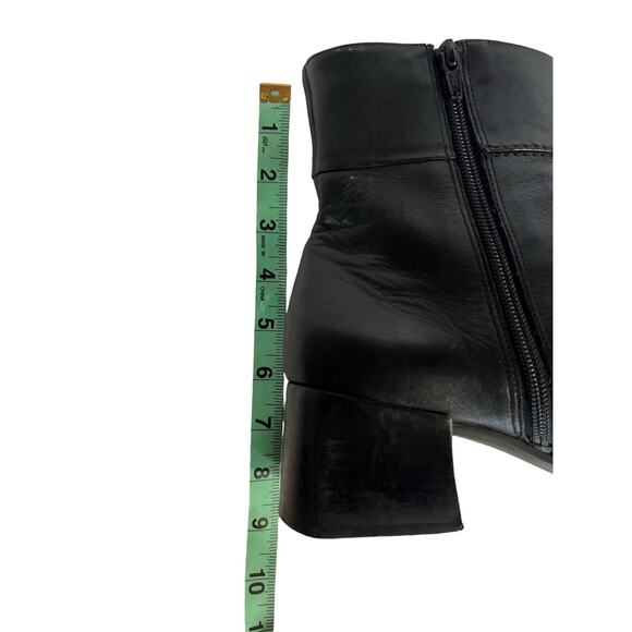 Easy spirit leather upper black bootie size 10M women’s - Picture 4 of 7